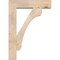 Ekena Millwork Legacy Block Smooth Bracket w/ Offset Brace, Douglas Fir, 7 1/2"W x 30"D x 42"H BKT0806X30X42LEC05SDF - alternate 2